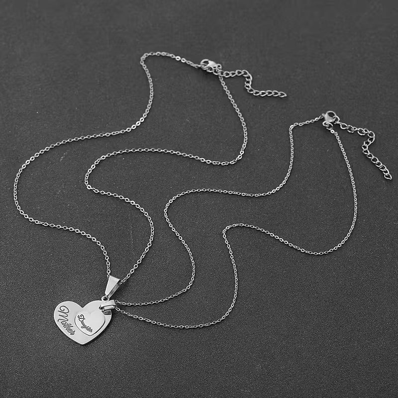Set verižic Mama in Hči